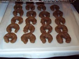 vanillekipferl vorher ...