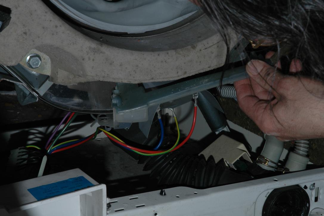 Voller Siphon montiert