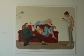 Markus Muntean/Adi Rosenblum/Untitled (Few Things in the World ...), 2004/"Few things in the world are actually mysterious, Most things have disappointing/ explanations somewhere behind them, no matter how strange they seem at first."