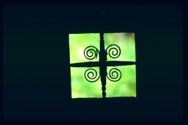 Oesterreich-Reise Juli 1991/Freilichtmuseum oesterreichischer Hoefe Stuebing/Open Air Museum of Austrian Farmyards/Granges/window/Fenster/public