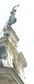 Haus Waehringerstrasse gegenueber WUK/'Gallionsfigur' am Dach/public Haus Waehringerstrasse gegenueber WUK/'Gallionsfigur' am Dach/public